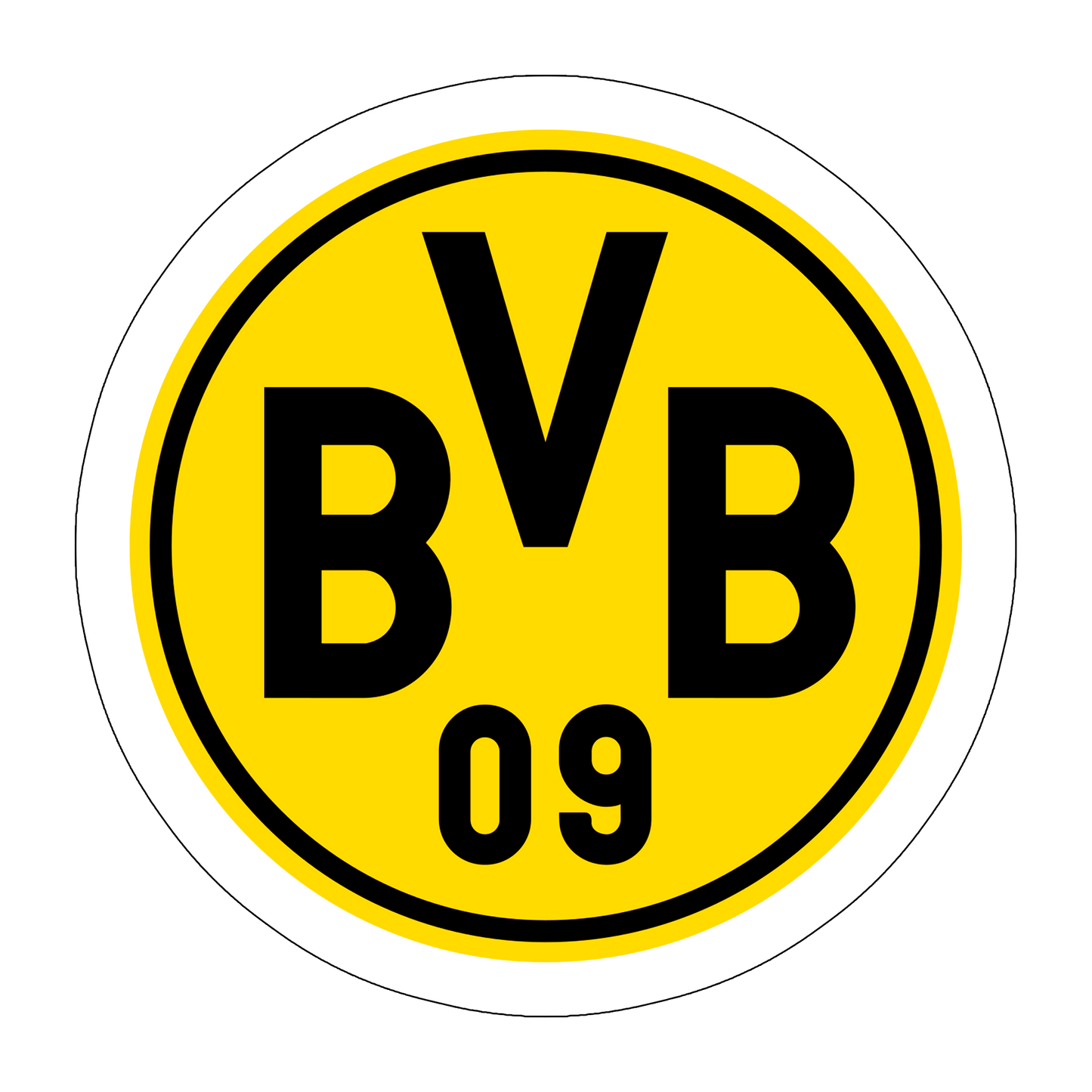 sticker BVB Borussia Dortmund