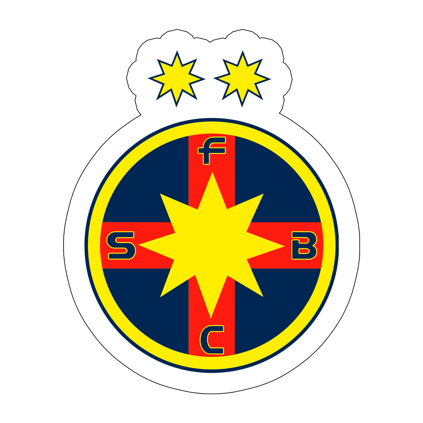 sticker FCSB