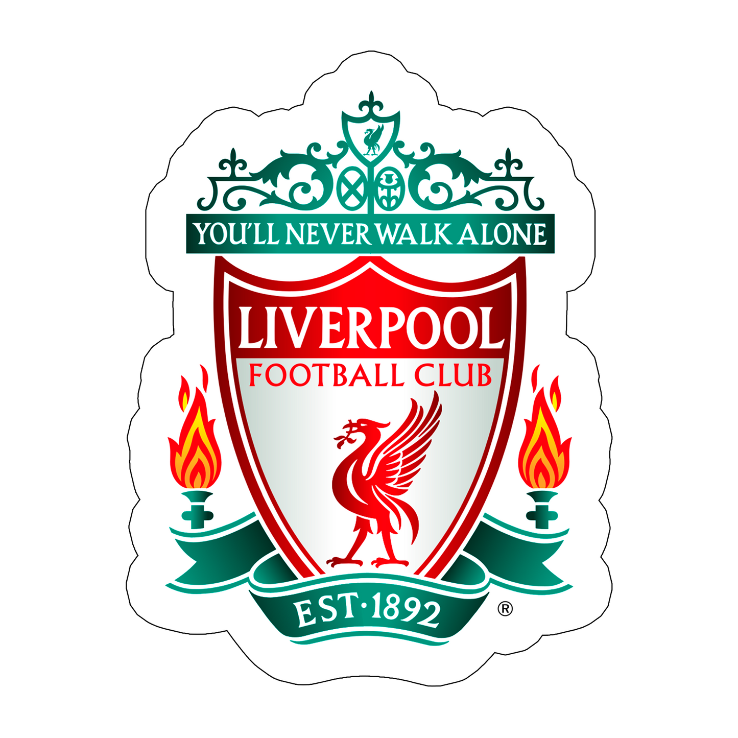 sticker Liverpool FC