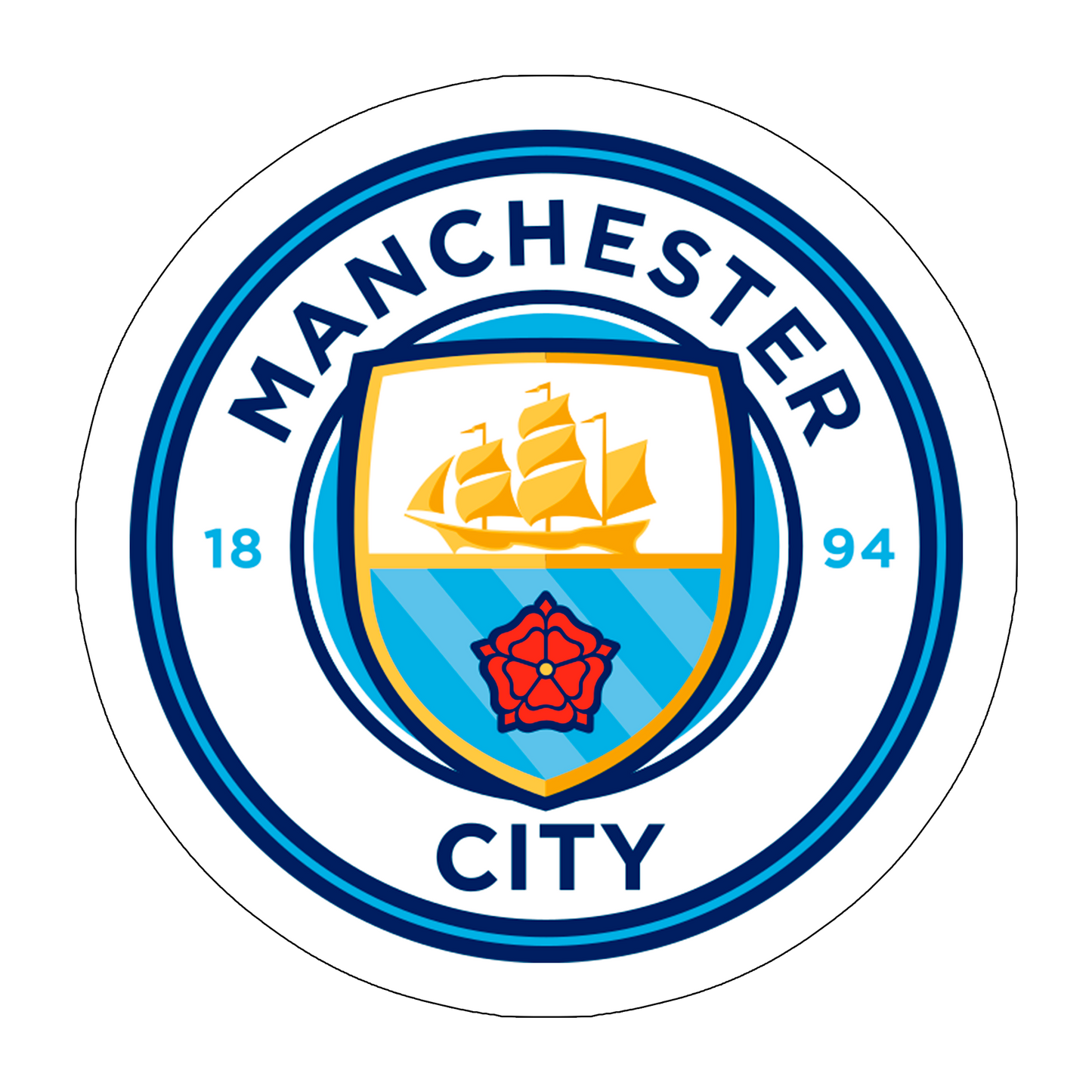 sticker Manchester City FC