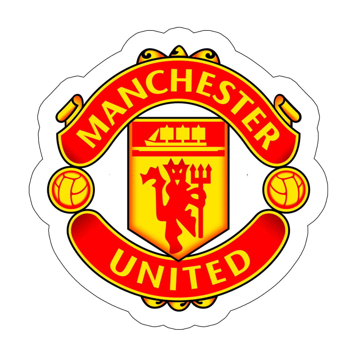 sticker Manchester United FC