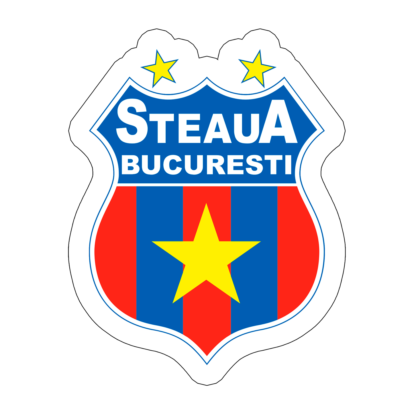sticker Steaua Bucuresti