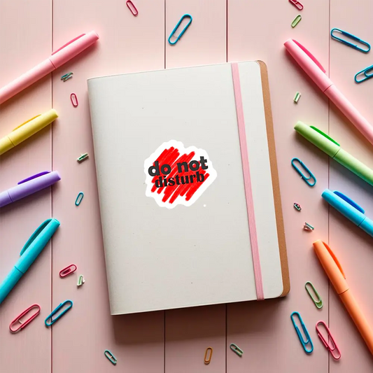 sticker Do not disturb