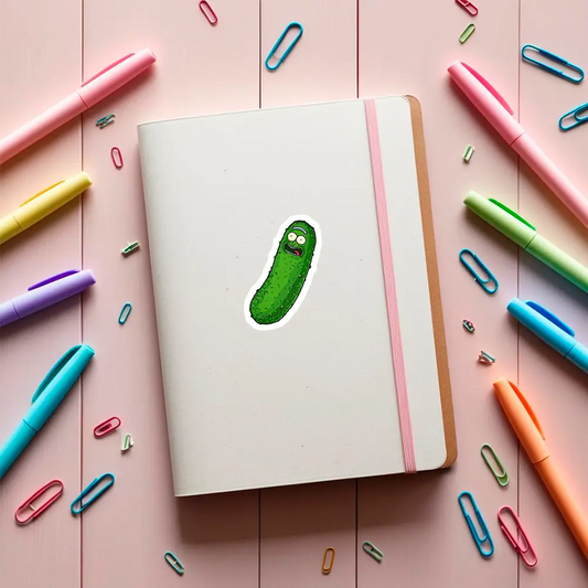 Sticker Castravete speriat