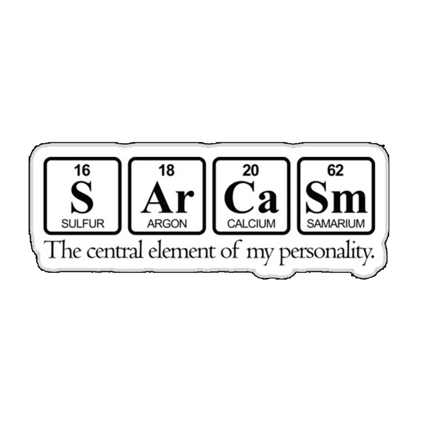 Sticker sarcasm chimic