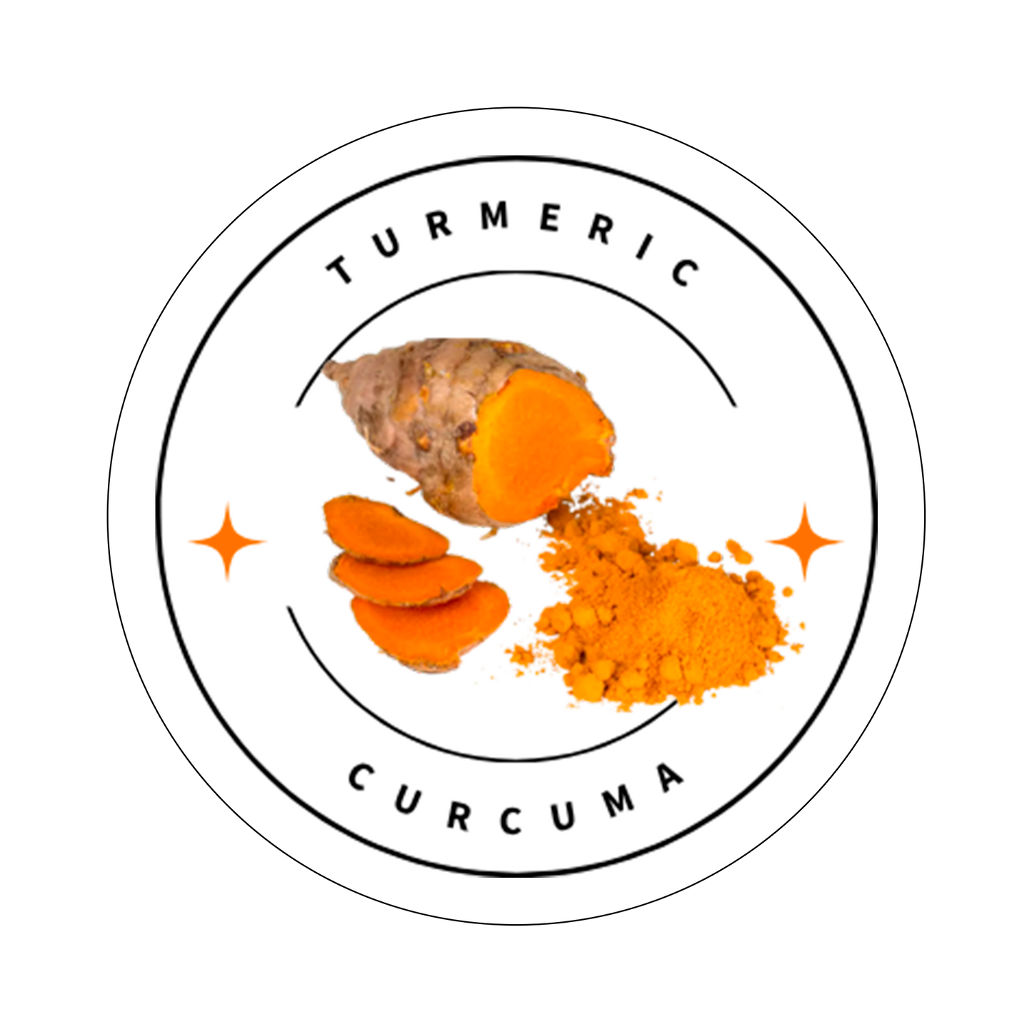 sticker condiment turmeric