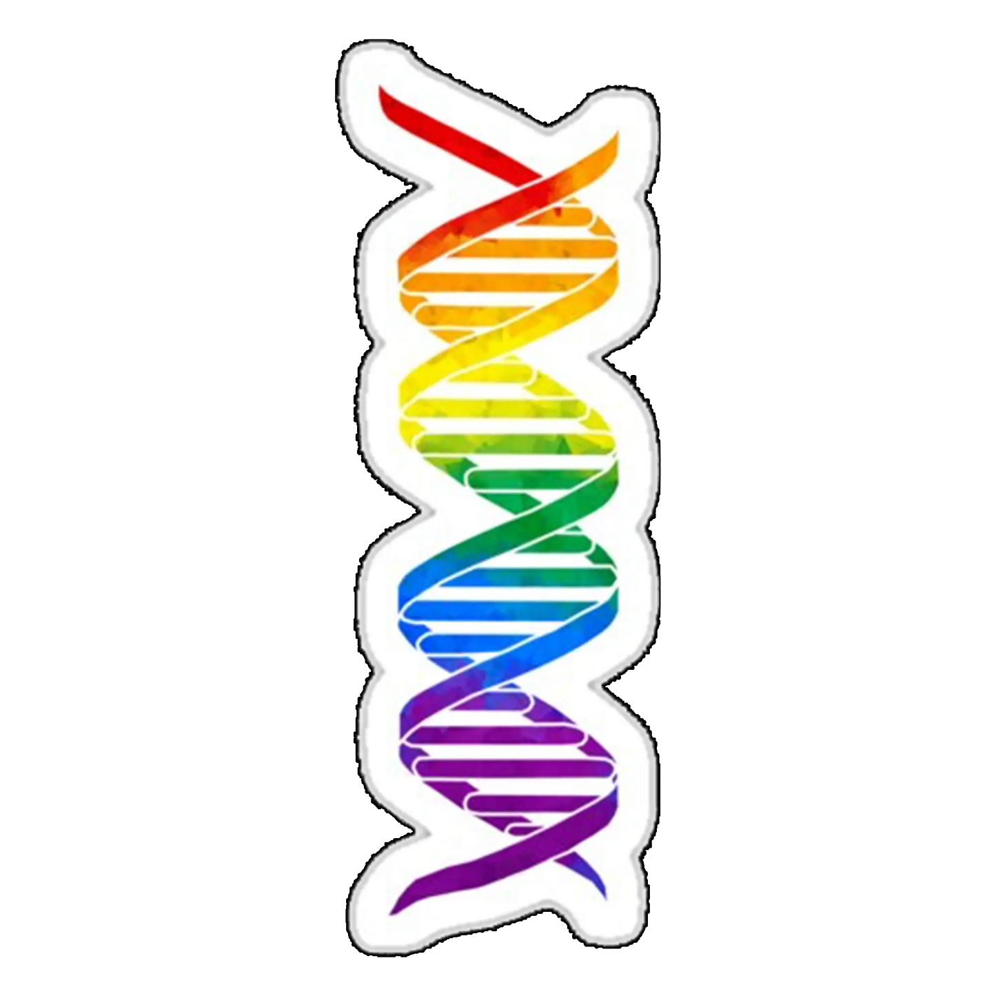 Sticker ADN multicolor