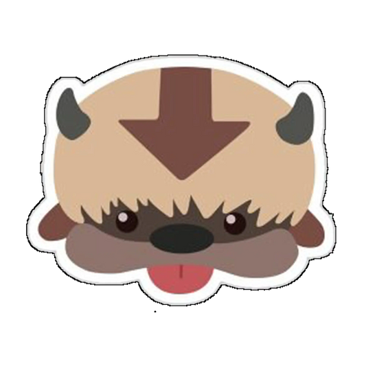 Sticker Appa cu limba scoasa