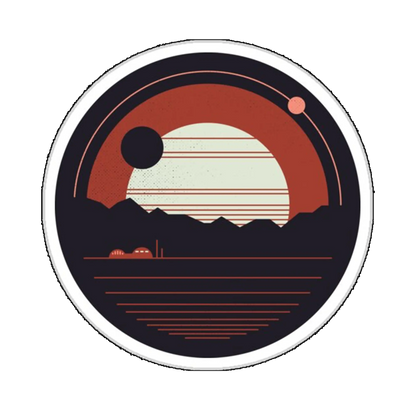 Sticker Apus de soare