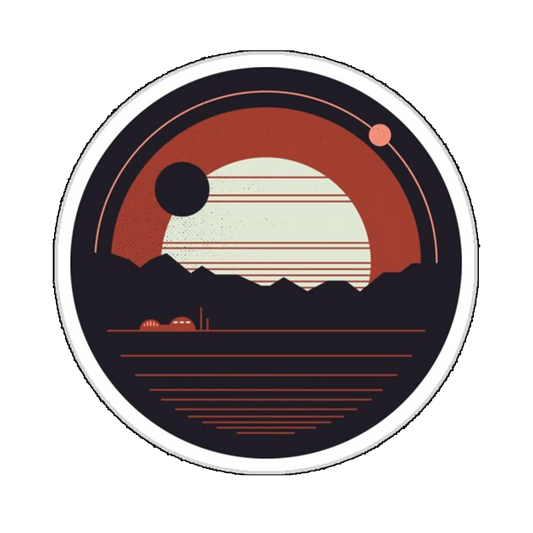 Sticker Apus de soare