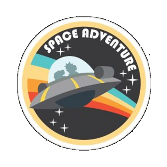 Sticker Aventură spațială