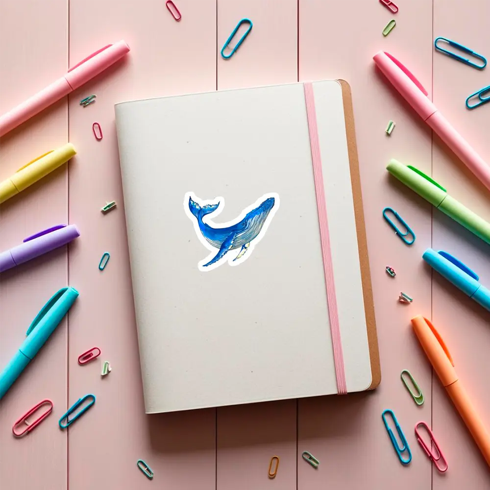 Sticker Balena Albastra