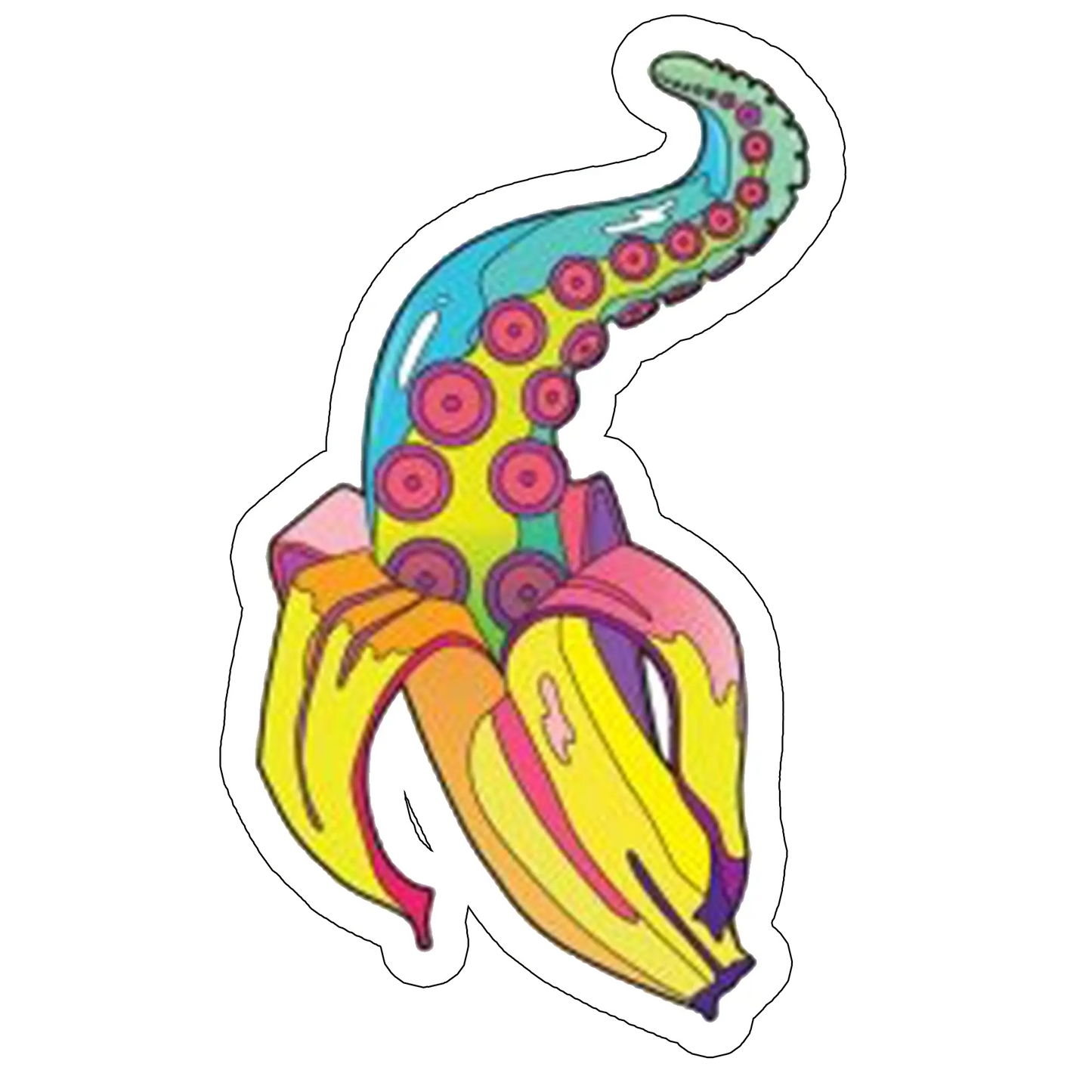 Sticker Banana tentacul