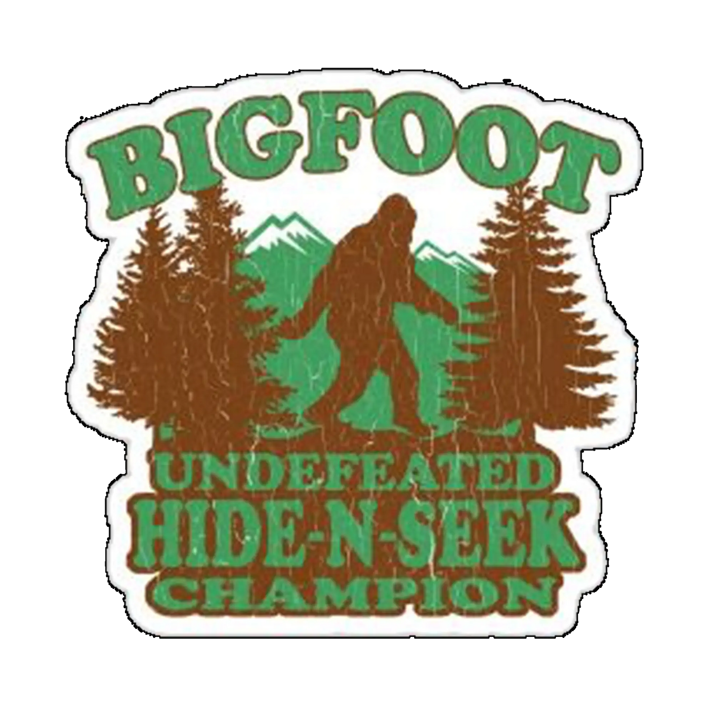 Sticker Bigfoot