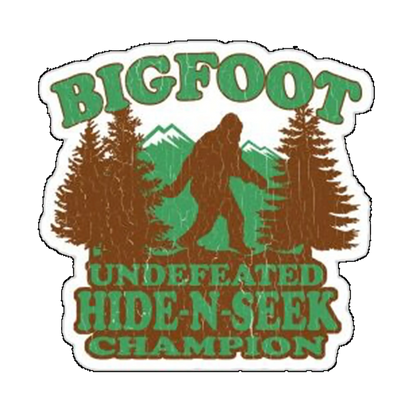 Sticker Bigfoot