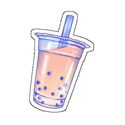 Sticker Bubble tea