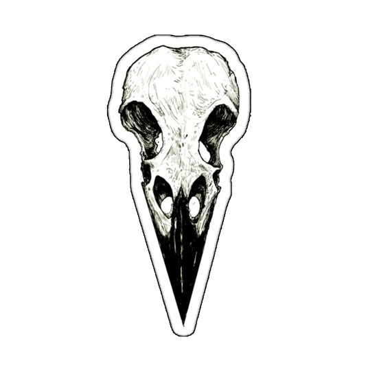 Sticker Craniu de pasare