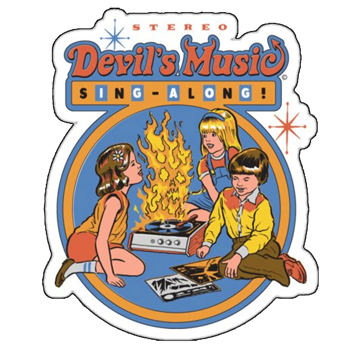 Sticker Devil`s music