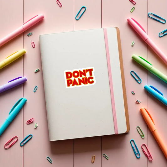 Sticker Don`t panic