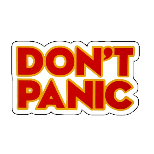 Sticker Don`t panic
