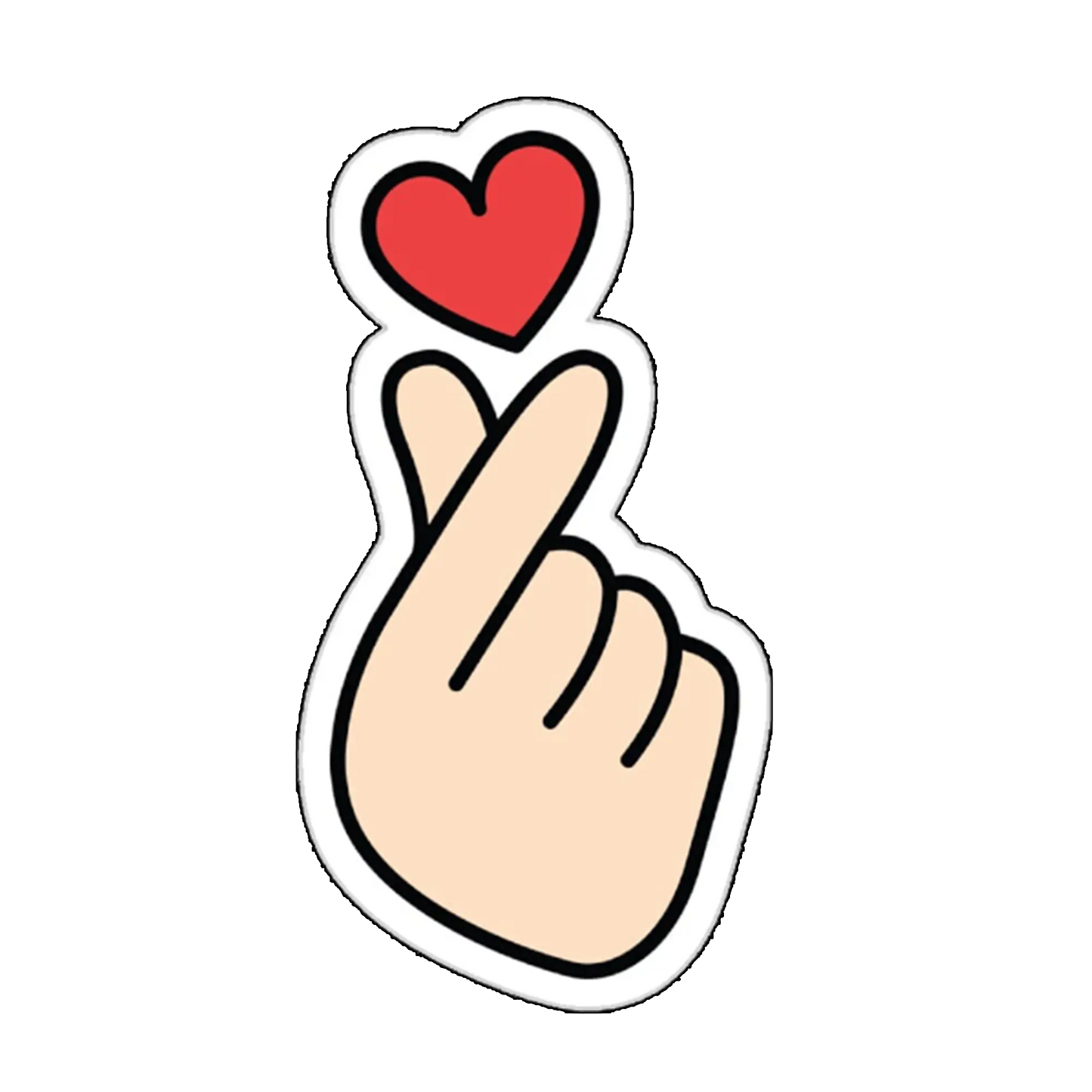 Sticker Finger heart