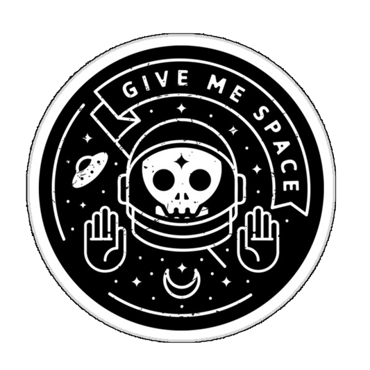 Sticker Give me space