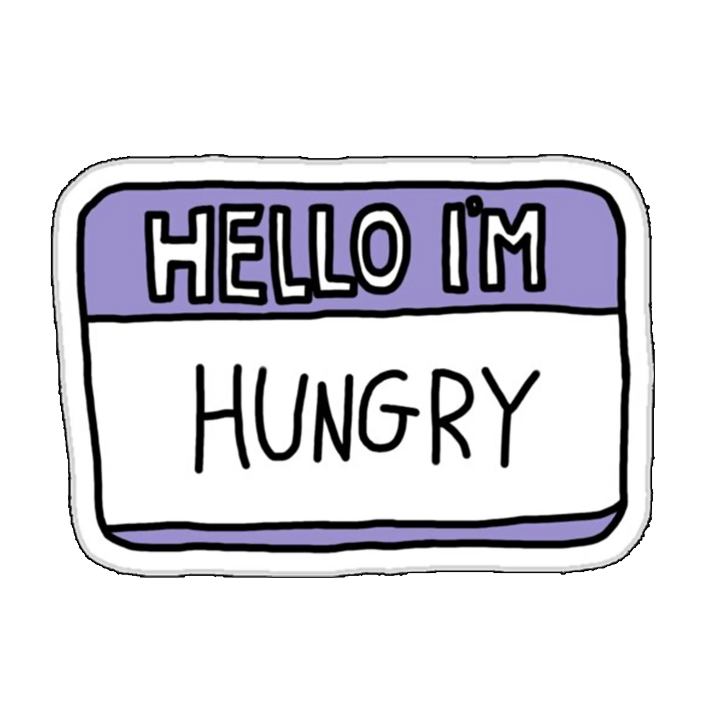 Sticker Hello I'm Hungry