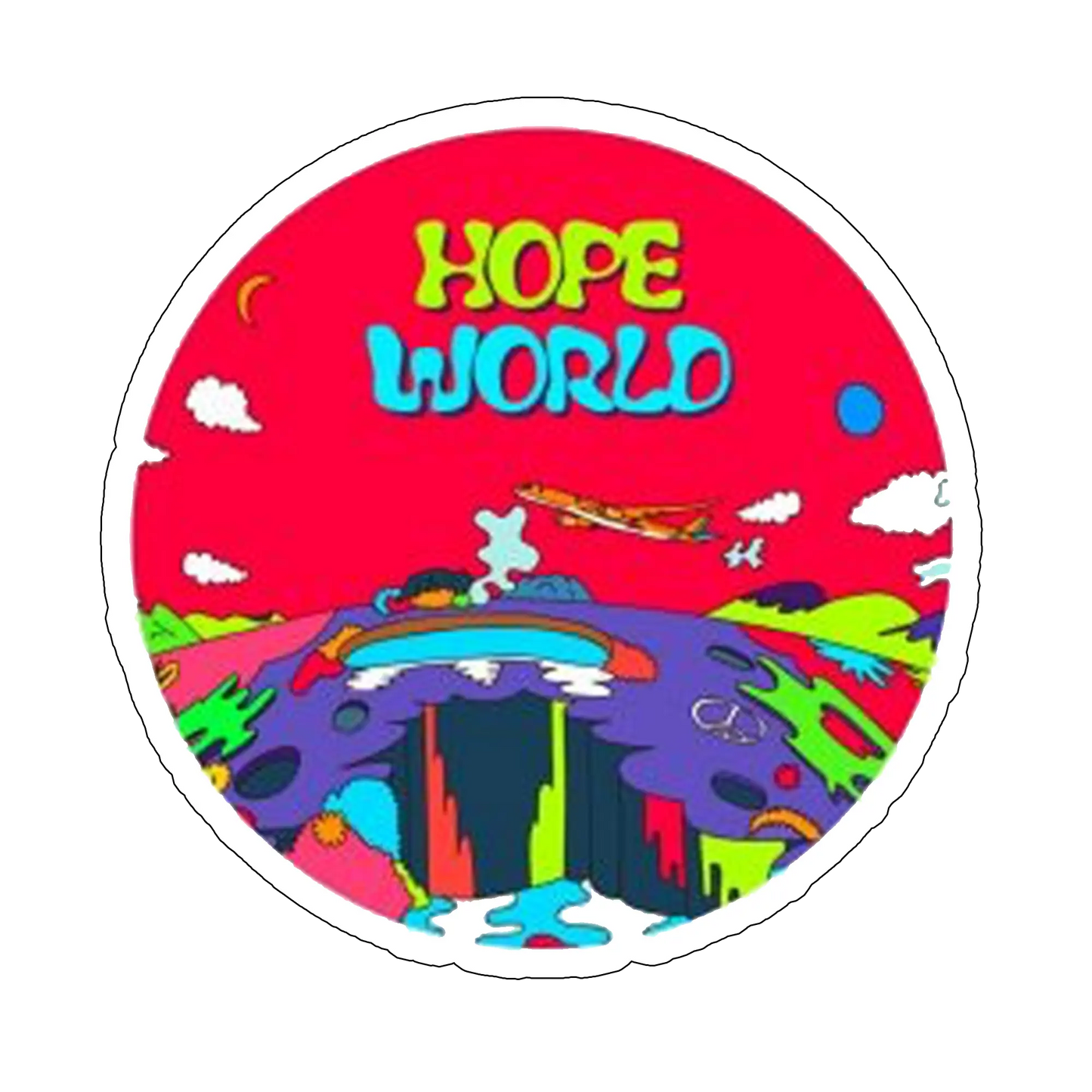 Sticker Hope World