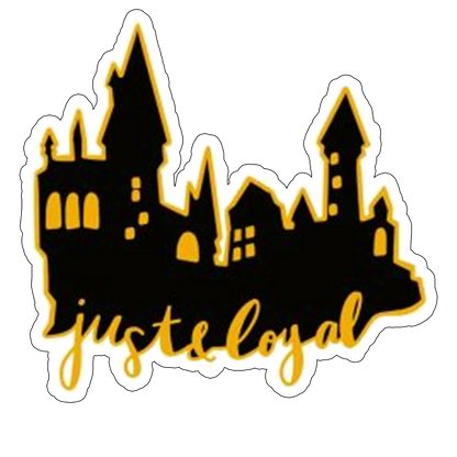 Sticker Just &amp; loyal Harry Potter