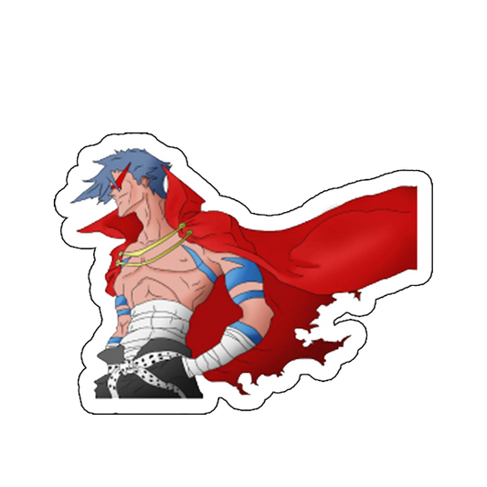 Sticker Kamina din Gurren Lagann