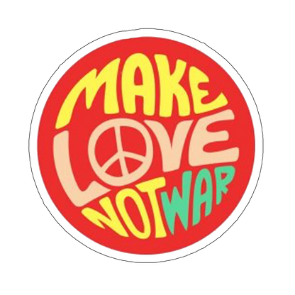 Sticker Make love, not war