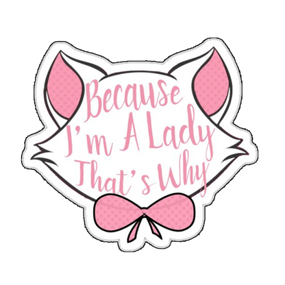Sticker Marie ,,Aristocats``