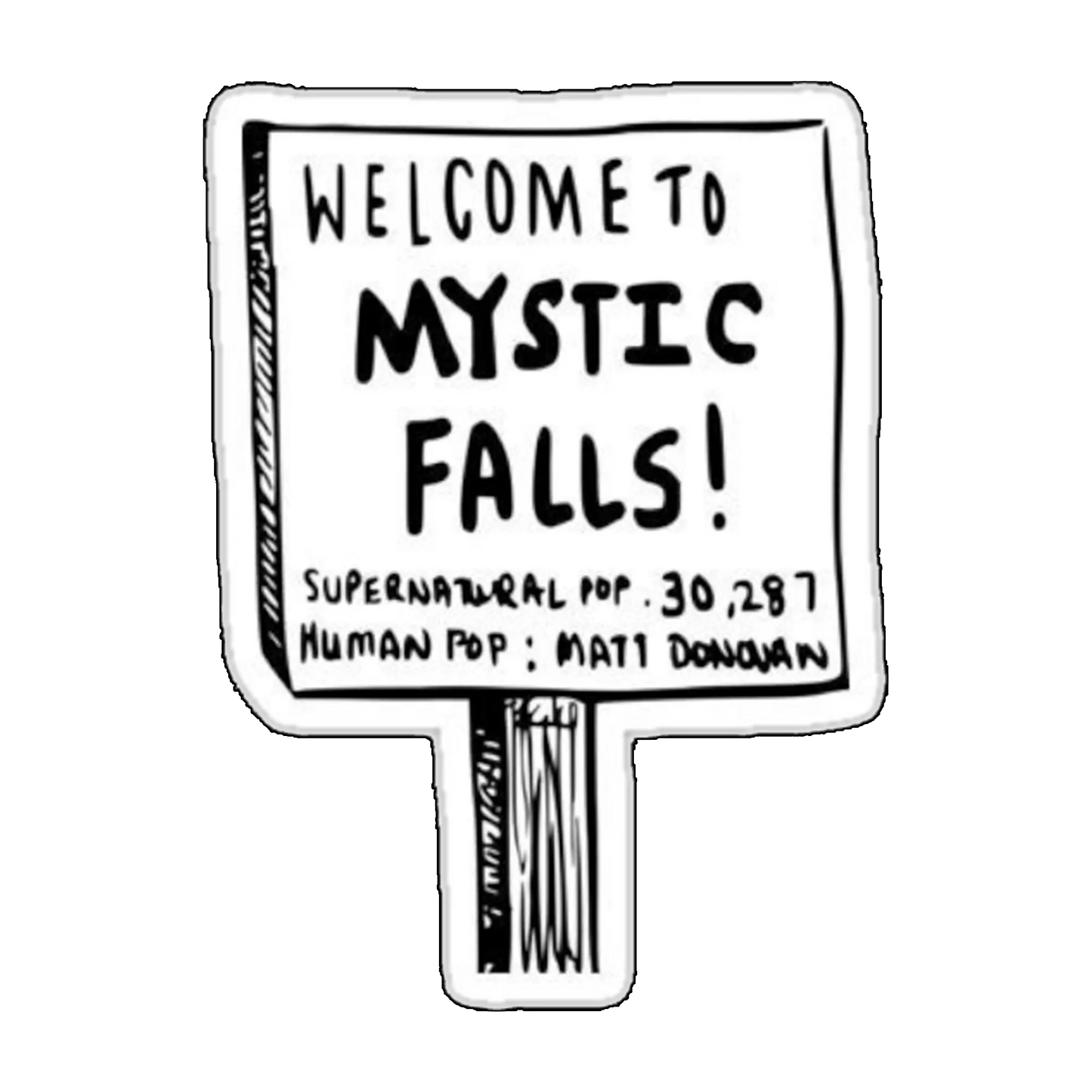 Sticker Mystic Falls