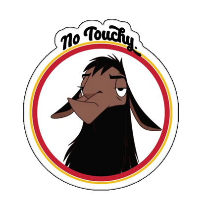 Sticker No touchy