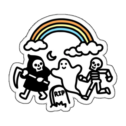 Sticker Prieteni spooky