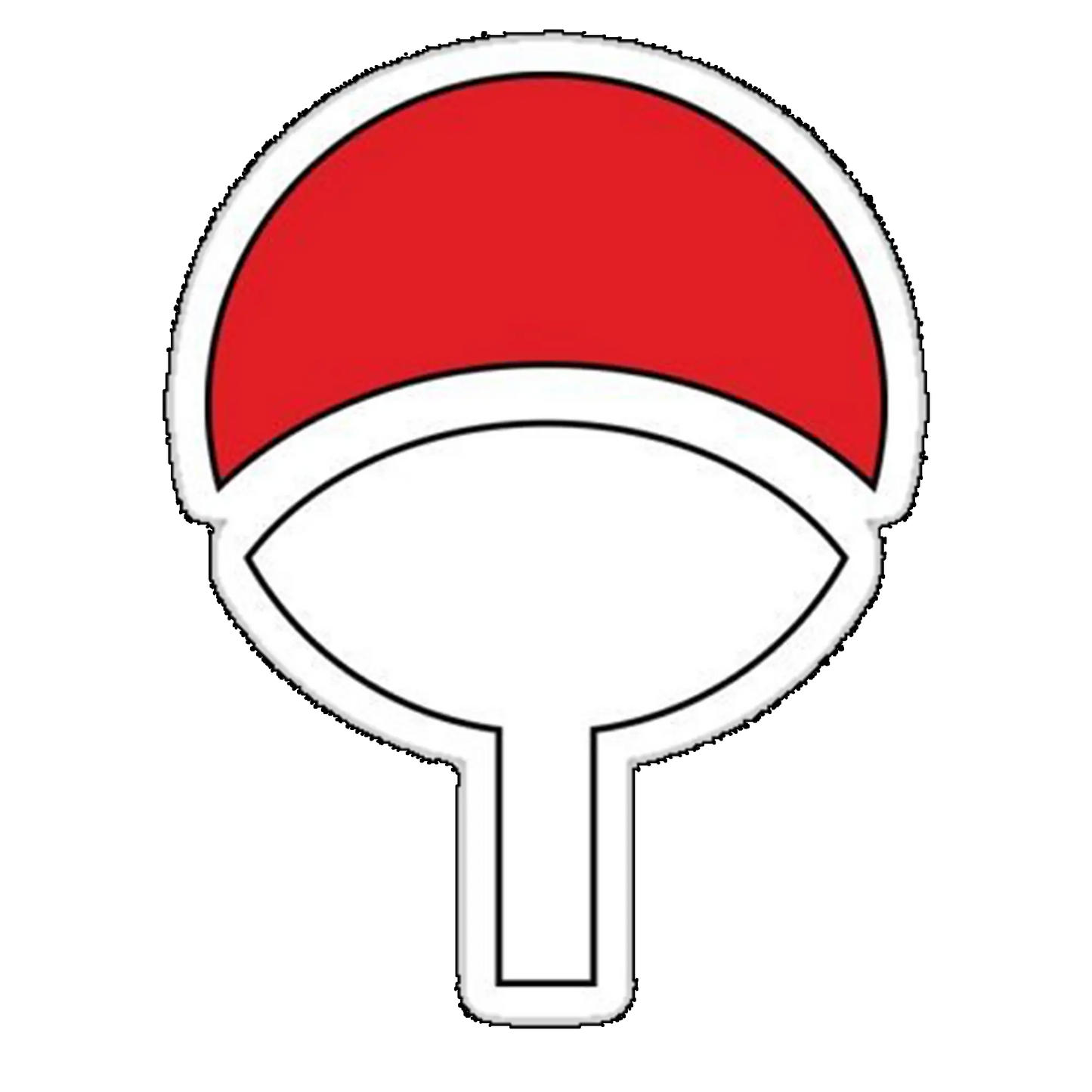 Sticker Simbolul clanului Uchiha