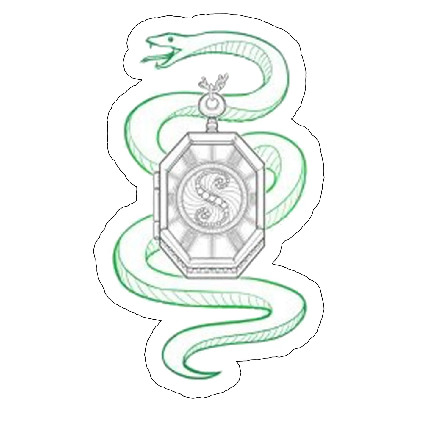 Sticker Slytherin Harry Potter