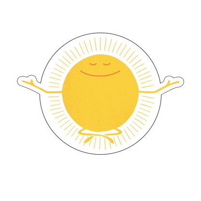 Sticker Soare zen