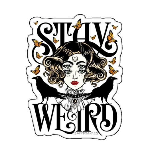 Sticker Stay Weird