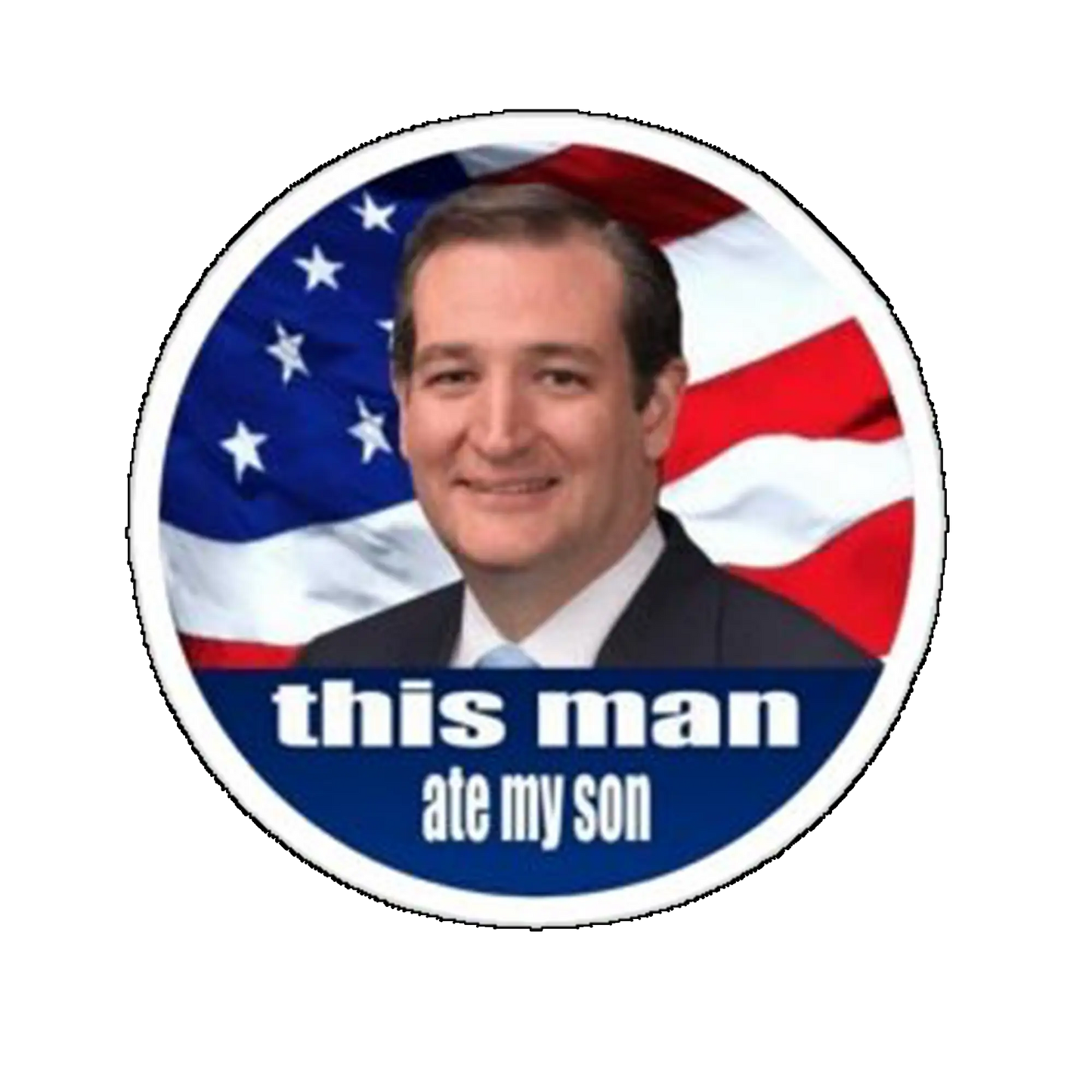 Sticker This man ate my son