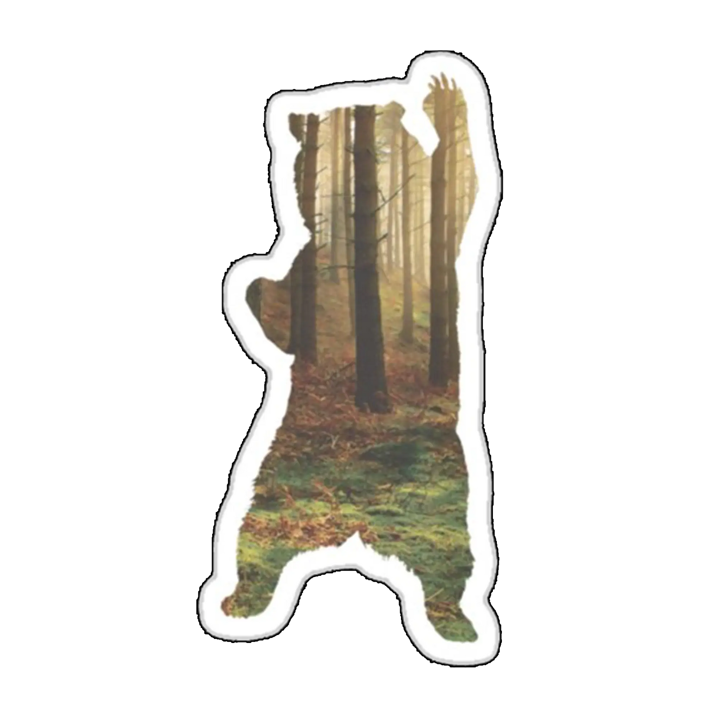 Sticker Urs dansator