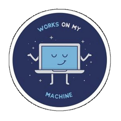 Sticker Works on my machine