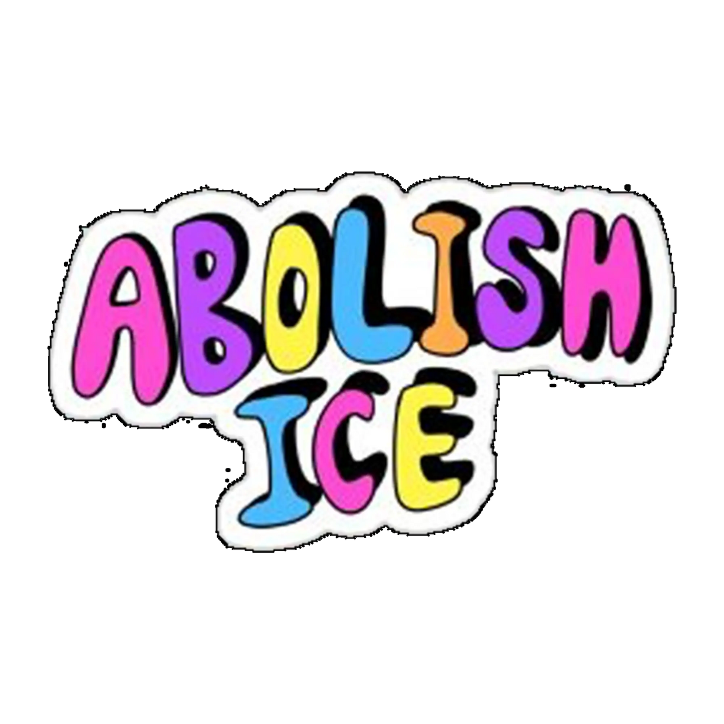 Sticker abolish ice