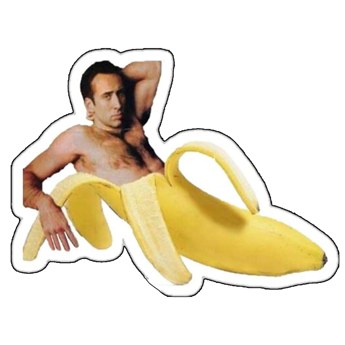 Sticker barbatul-banana sexy