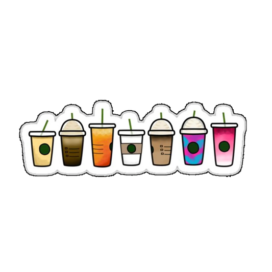 Sticker bauturi la pahar