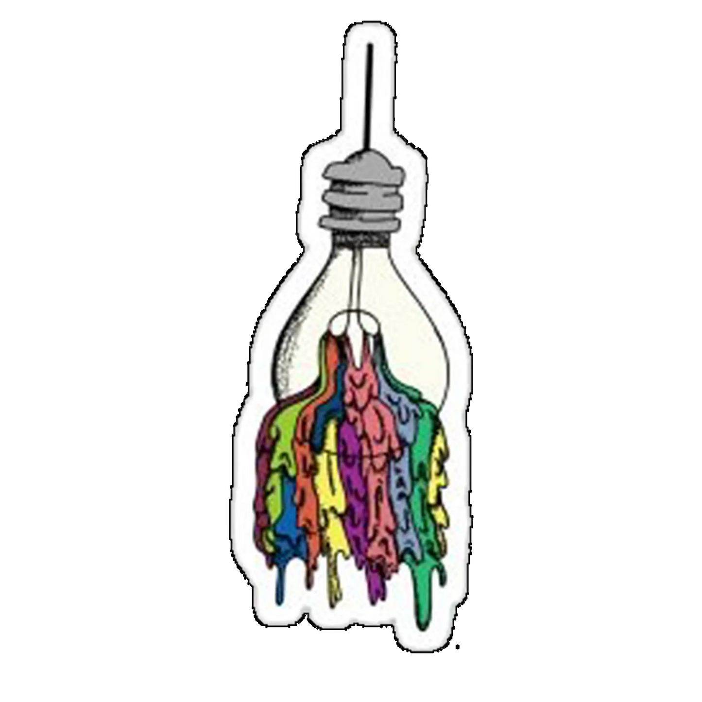 Sticker broken bulb