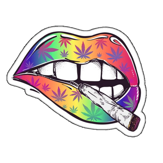 Sticker buze cu Maria