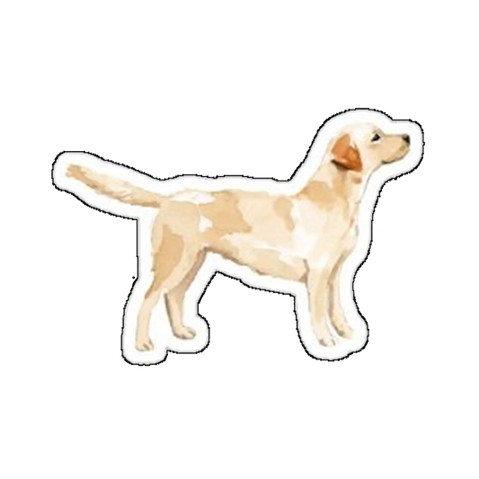 Sticker caine cu coada ridicata