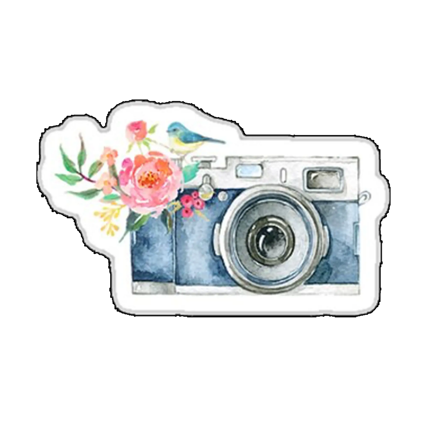 Sticker camera photo