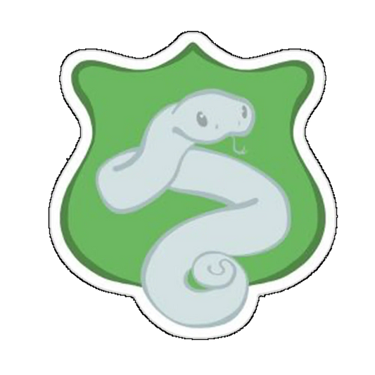 Sticker casa slytherin Harry Potter